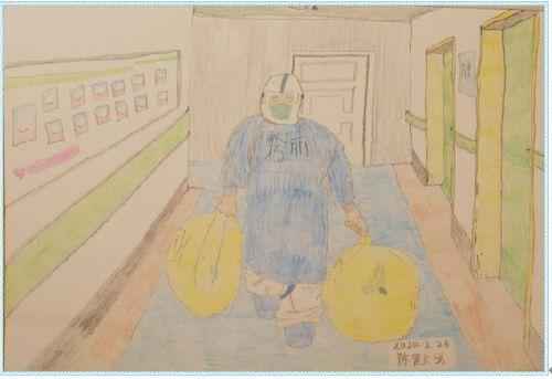 这位护士的手绘“援汉日历”火了！